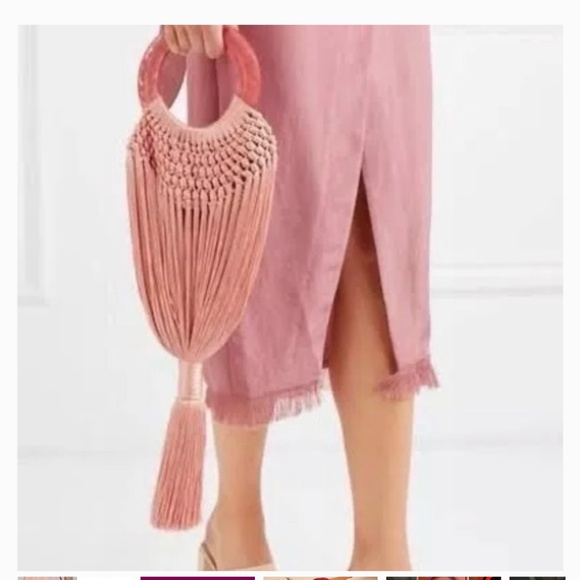 New Cult Gaia Small Angleou Woven Bag - Picture 4 of 4